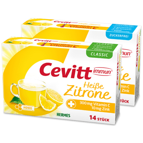 Cevitt immun® Heiße Zitrone zuckerfrei