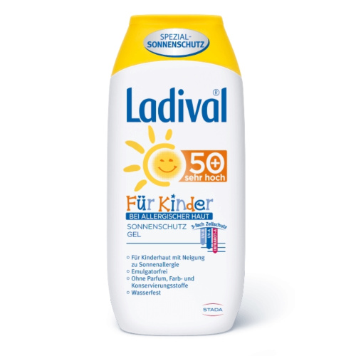 LADIVAL ALLERGISCHE HAUT KINDER SONNENSCHUTZGEL LSF 50+