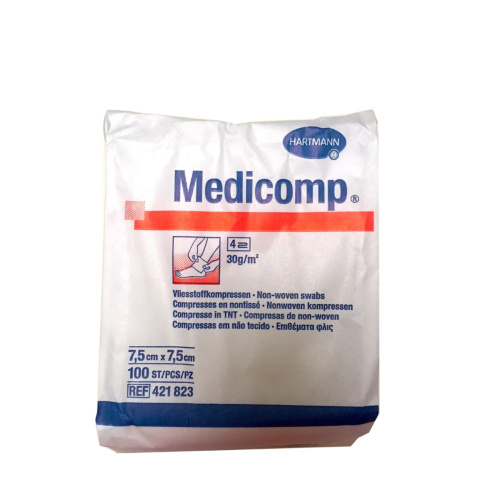 Medicomp Tupfer unsteril 7,5x7,5cm 100 Stk