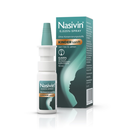 Nasivin sanft  Kinder Nasenspray 0,025%