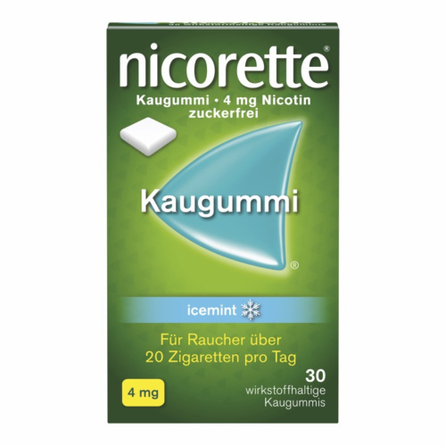 Nicorette Kaugummi Icemint 4mg