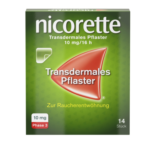 Nicorette transdermales Pflaster 10mg / 16h