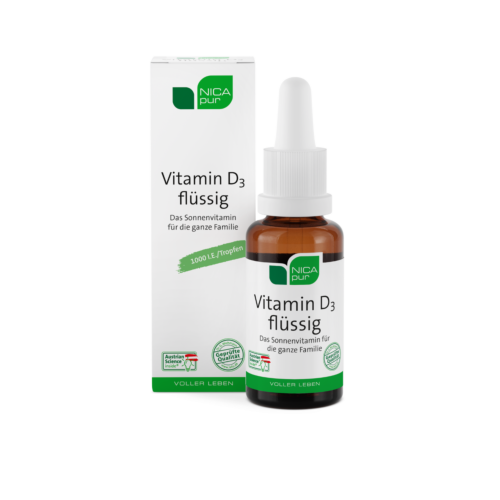 Nicapur Vitamin D3 flüssig 1000IE