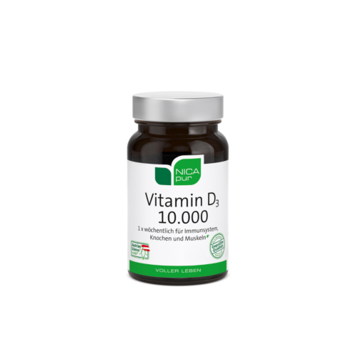 Nicapur Vitamin D3 10.000IE 60 Stk