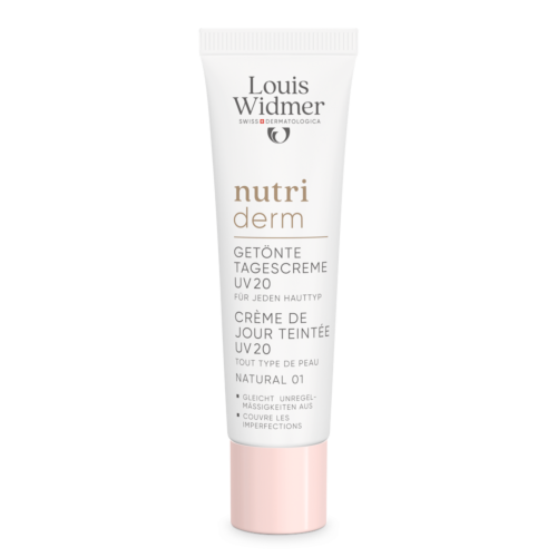WIDMER nutriderm Getönte Tagescreme UV 20 Natural 01 leicht parfümiert
