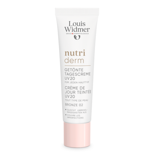 WIDMER nutriderm Getönte Tagescreme UV 20 Bronze 02 ohne Parfum