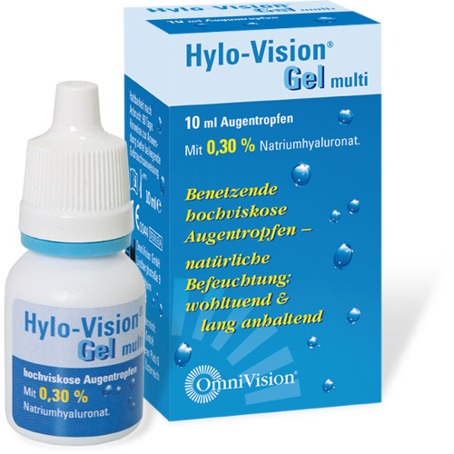 Hylo-Vision® Gel multi Augentropfen