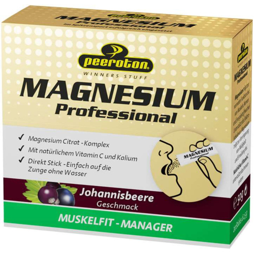 PEEROTON MAGNESIUM Professional Johannisbeere 20x 2,5g