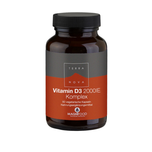 Terra Nova Vitamin D3 2000IE Kapseln