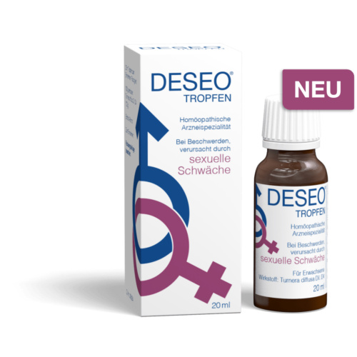 DESEO® Tropfen – die Arzneispezialität bei sexueller Schwäche 