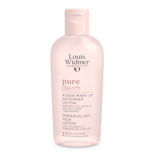 WIDMER purederm Augen Make-up Entferner Lotio ohne Parfum