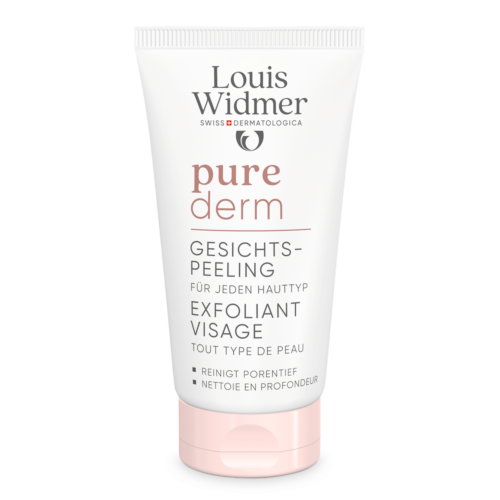 WIDMER purederm Gesichtspeeling ohne Parfum