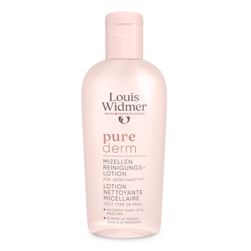 WIDMER purederm Mizellen Reinigungslotion ohne Parfum