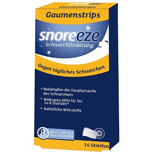 Snoreeze Gaumenplättchen