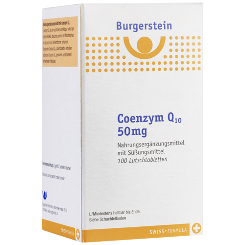 Burgerstein Coenzym Q10 50mg Lutschtabletten 