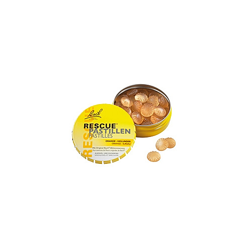 Original Bachblüten Rescue Pastillen Orange-Holunder
