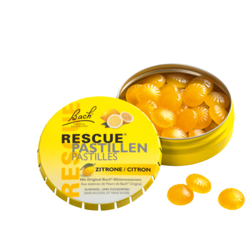 ORIGINAL BACHBLÜTEN RESCUE PASTILLEN ZITRONE