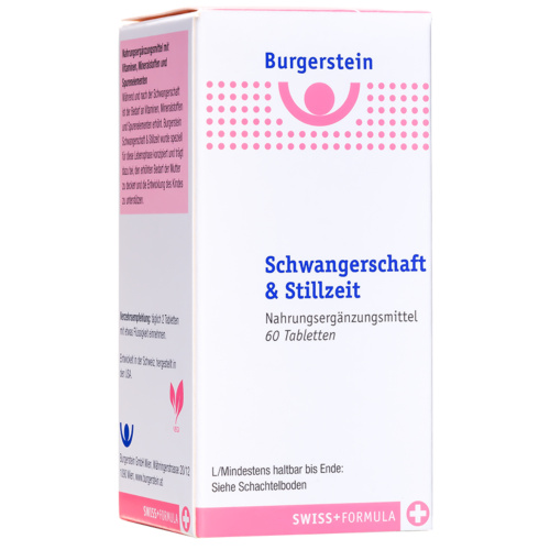 Burgerstein Schwangerschaft und Stillzeit 60 Tbl.