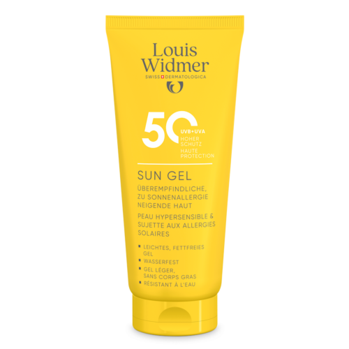 WIDMER Sun Gel 50 Leicht Parfümiert