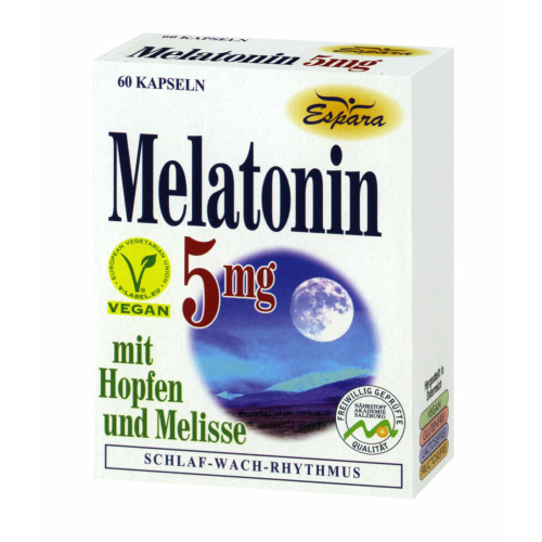 ESPARA Melatonin 5mg Kapseln