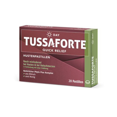 TUSSAFORTE Quick Relief DAY Hustenpastillen
