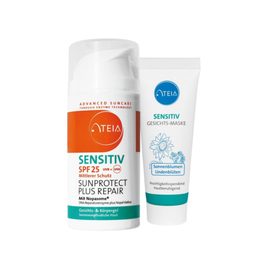 ATEIA SPF 25 SENSITIV PLUS REPAIR + Sensitiv Gesichts-Maske