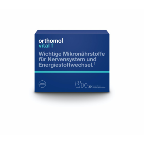 Orthomol Vital f Granulat/Kapseln/Tabletten