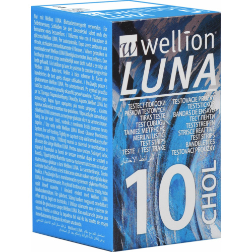 Wellion LUNA Cholesterin-Teststreifen