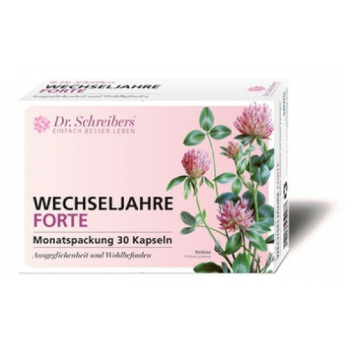 Dr. Schreibers® Wechseljahre forte Kapseln