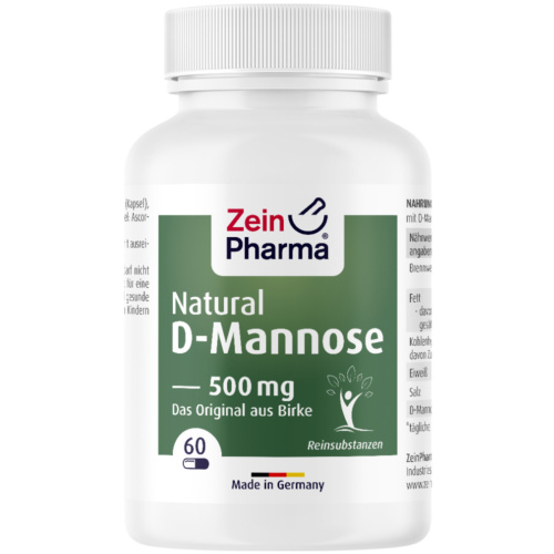 ZEINPHARMA Natural D-Mannose 500 mg 