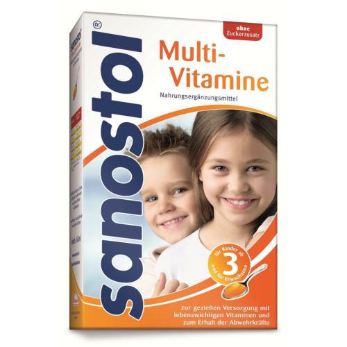 Sanostol® Multi-Vitamine Saft ohne Zucker