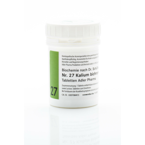 Schüßler Salz Adler Nr. 27 D12 Tabletten
