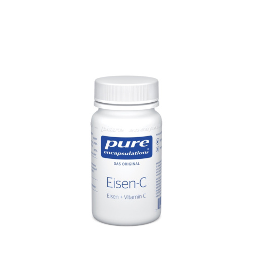 Pure Encapsulations® Eisen plus Vitamin C 60 Kapseln