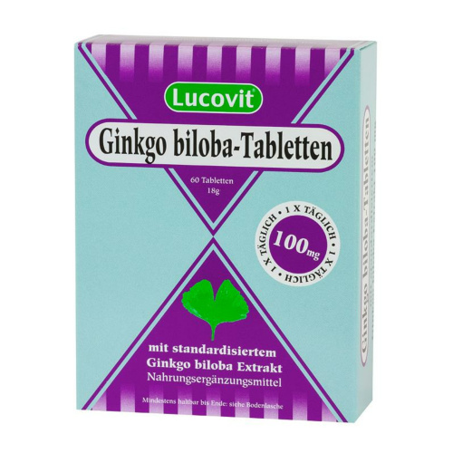 Lucovit Ginkgo Biloba Tabletten 60 Stück
