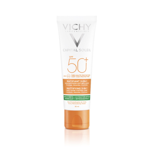 VICHY CAPITAL SOLEIL 3-in-1 Mattierende Sonnenpflege LSF 50+