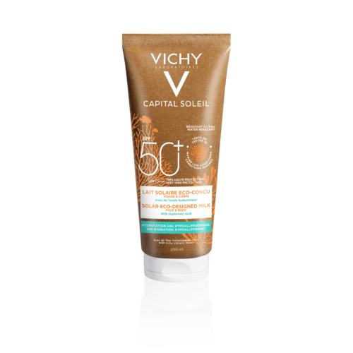 Vichy Capital Soleil Feuchtigkeitsspendende Sonnen-Milch LSF 50+