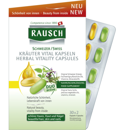 Rausch Kräuter Vital Kapseln 2x30 Stück