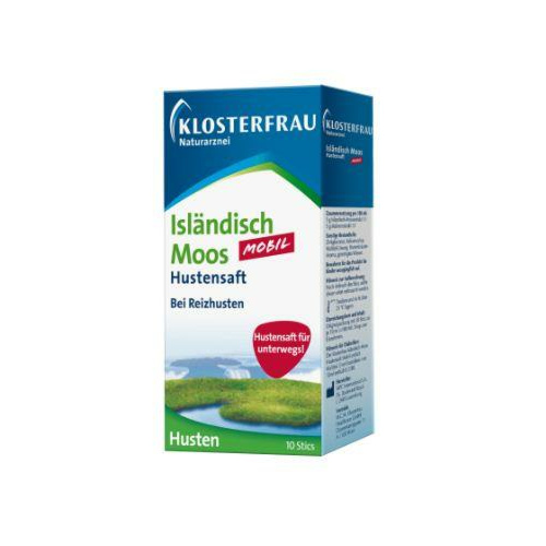 Klosterfrau Isländisch Moos Hustensaft Mobil 10x10ml