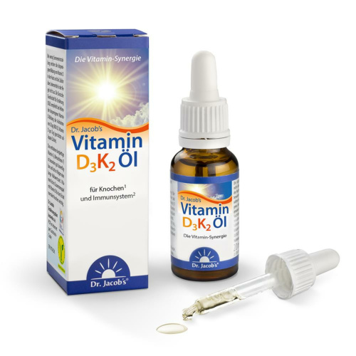 Dr. Jacob''s Vitamin D3K2 Öl
