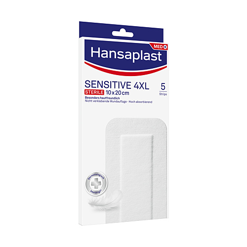 HANSAPLAST Sensitive 4XL Steriles Pflaster
