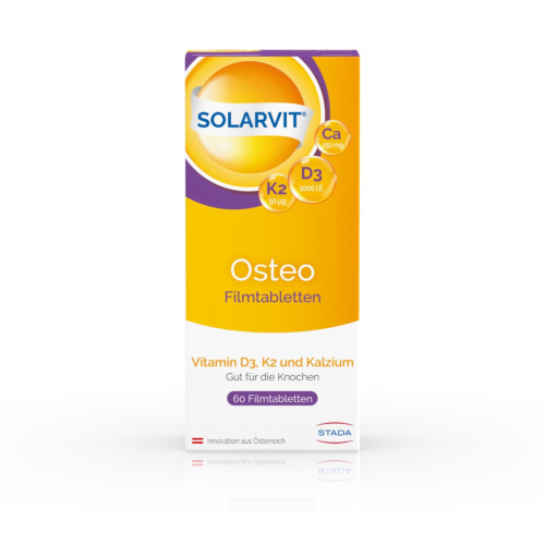 Solarvit OSTEO D3 K2 Ca Filmtabletten