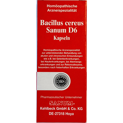 Bacillus cereus®  (Latensin) D6 KAPSELN