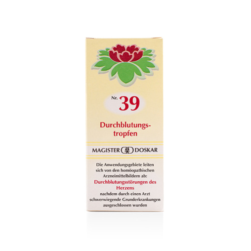 Doskar Tropfen Nr. 39 - Angina pectoris Tropfen
