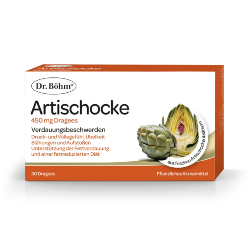 Dr. Böhm® Artischocke 450mg Dragees 30 Stk