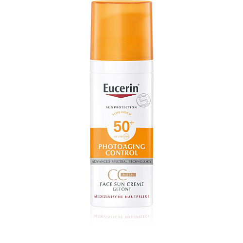 Eucerin Sun Fluid Photoaging Control getönt LSF 50+ mittel