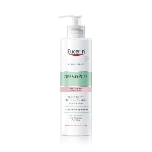 EUCERIN DermoPure Triple Effect Reinigungsgel Gesicht/Körper