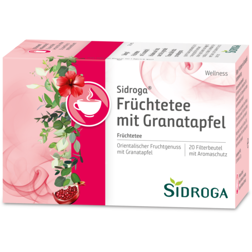 Sidroga Wellness Tee Früchteee mit Granatapfel