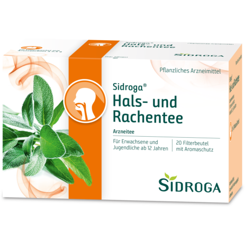Sidroga Hals- und Rachentee 20 Beutel