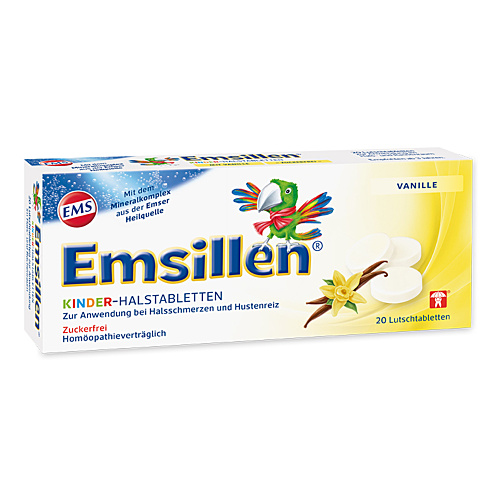 EMSILLEN® KINDER-HALSTABLETTEN VANILLE