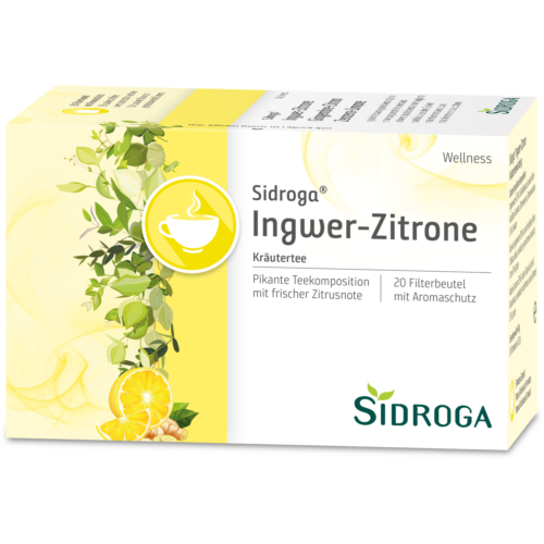 Sidroga Wellness Ingwer-Zitrone 20 Beutel